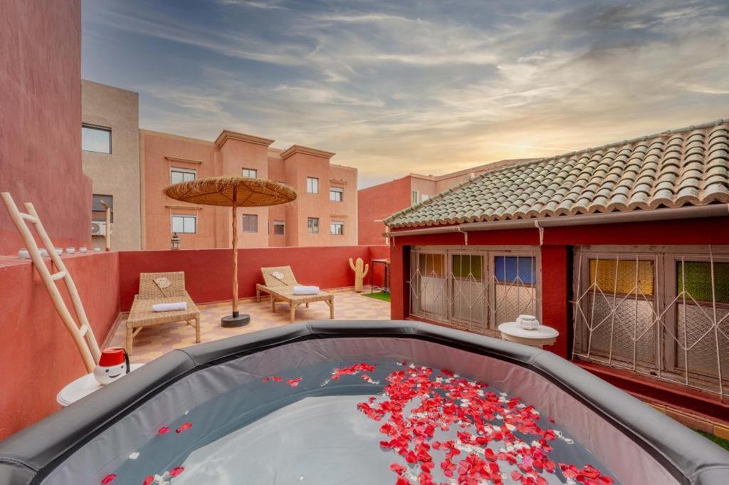 Rooftop Centre Ville Jacuzzi Marrakesh Exterior photo